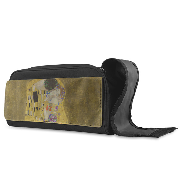 The Kiss (Klimt) - Lovers Shoe Bags - ANGLE (Open)