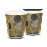 The Kiss (Klimt) - Lovers Ceramic Shot Glass - 1.5 oz