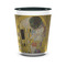 The Kiss (Klimt) - Lovers Shot Glass - Two Tone - FRONT