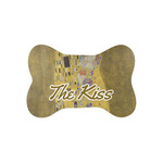 The Kiss (Klimt) - Lovers Bone Shaped Dog Food Mat (Small)