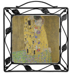The Kiss (Klimt) - Lovers Square Trivet