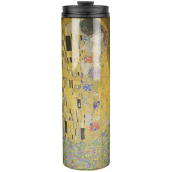 The Kiss (Klimt) - Lovers Stainless Steel Skinny Tumbler - 20 oz