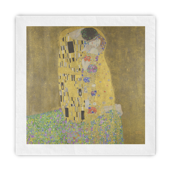 Custom The Kiss (Klimt) - Lovers Decorative Paper Napkins