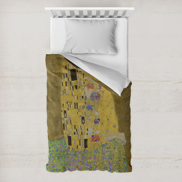 Custom The Kiss (Klimt) - Lovers Toddler Duvet Cover