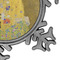 The Kiss (Klimt) - Lovers Vintage Snowflake - Detail