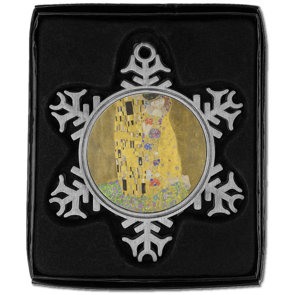 The Kiss (Klimt) - Lovers Vintage Snowflake - In box