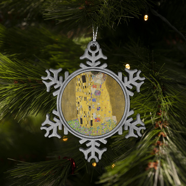 The Kiss (Klimt) - Lovers Vintage Snowflake - (LIFESTYLE)