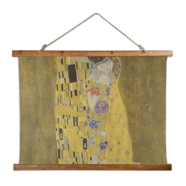 Custom The Kiss (Klimt) - Lovers Wall Hanging Tapestry - Wide
