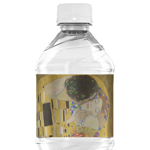 Custom The Kiss (Klimt) - Lovers Water Bottle Labels - Custom Sized