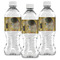 The Kiss (Klimt) - Lovers Water Bottle Labels - Front View