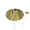 The Kiss (Klimt) - Lovers Oval Plastic Stir Sticks