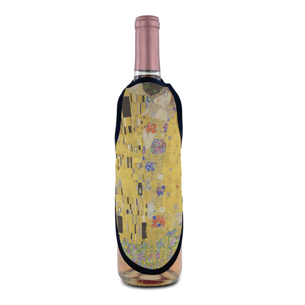 The Kiss (Klimt) - Lovers Wine Bottle Apron - IN CONTEXT