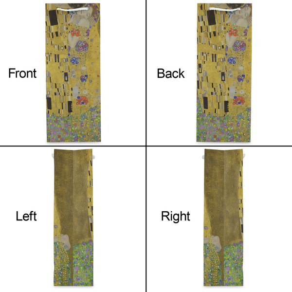 The Kiss (Klimt) - Lovers Wine Gift Bag - Gloss - Approval