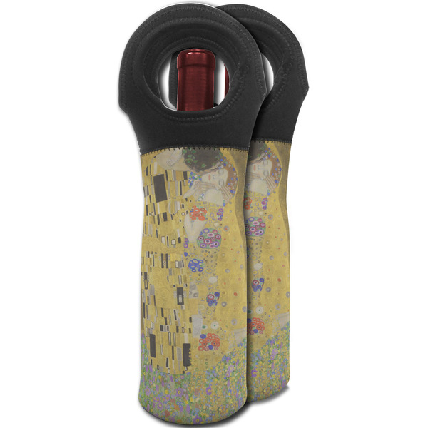 The Kiss (Klimt) - Lovers Wine Tote Bag - MAIN