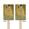 The Kiss (Klimt) - Lovers Wooden 6.25" Stir Stick - Rectangular - Double Sided - Front & Back