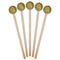 The Kiss (Klimt) - Lovers Wooden 6" Stir Stick - Round - Fan View