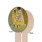 The Kiss (Klimt) - Lovers Wooden Food Pick - Oval - Single Sided - Front & Back