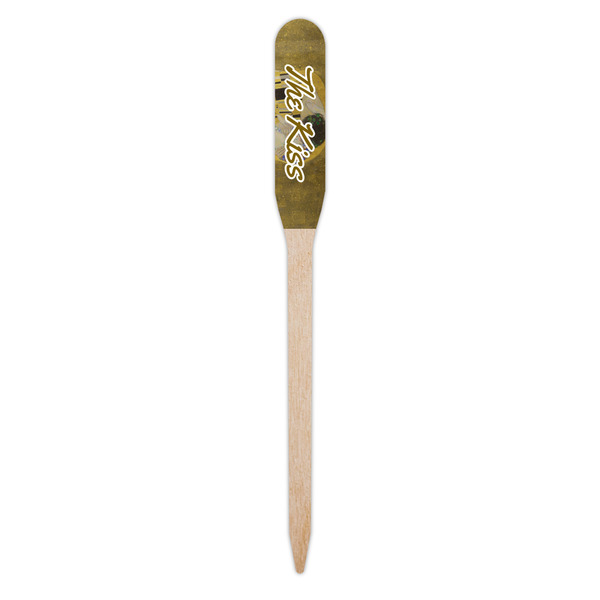 The Kiss (Klimt) - Lovers Wooden Food Pick - Paddle - Single Pick