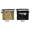 The Kiss (Klimt) - Lovers Wristlet ID Cases - Front & Back