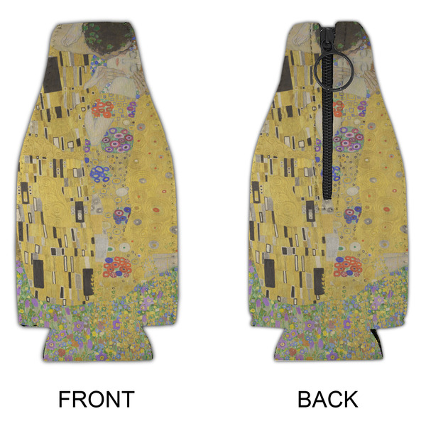 The Kiss (Klimt) - Lovers Zipper Bottle Cooler - APPROVAL