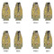 The Kiss (Klimt) - Lovers Zipper Bottle Cooler - Set of 4 - APPROVAL