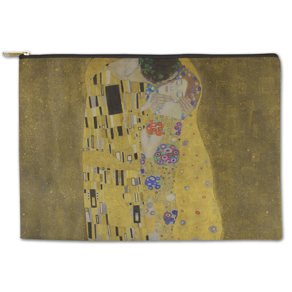 Custom The Kiss (Klimt) - Lovers Zipper Pouch - Large - 12.5"x8.5"