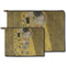 The Kiss (Klimt) - Lovers Zippered Pouches - Size Comparison
