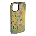 The Kiss (Klimt) - Lovers iPhone Case - Rubber Lined