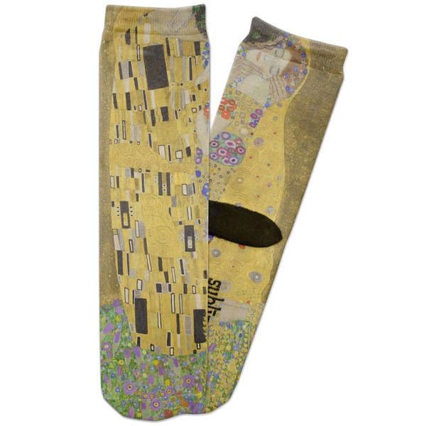 Custom The Kiss (Klimt) - Lovers Adult Crew Socks