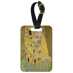 The Kiss (Klimt) - Lovers Metal Luggage Tag