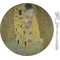 The Kiss (Klimt) - Lovers 8" Glass Appetizer / Dessert Plates - Single or Set