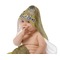 The Kiss - Lovers Baby Hooded Towel on Child