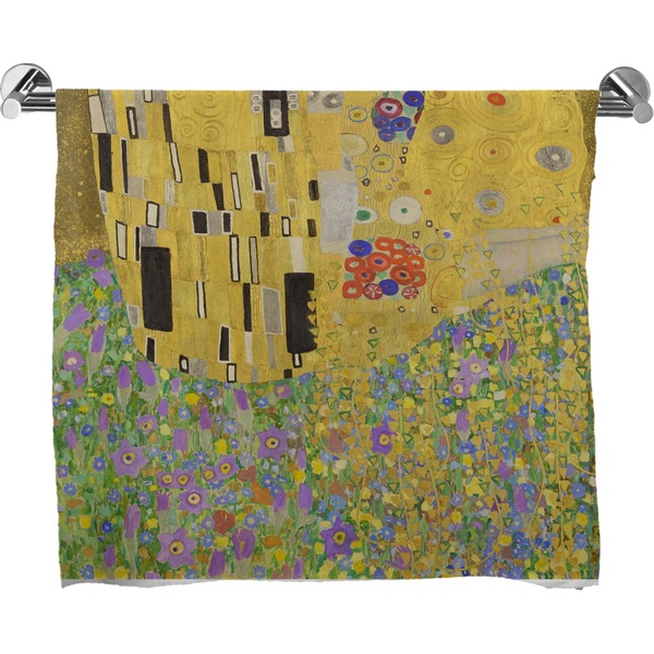 Custom The Kiss (Klimt) - Lovers Bath Towel