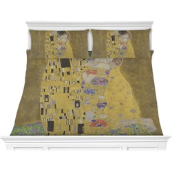 The Kiss (Klimt) - Lovers Comforter Set - King
