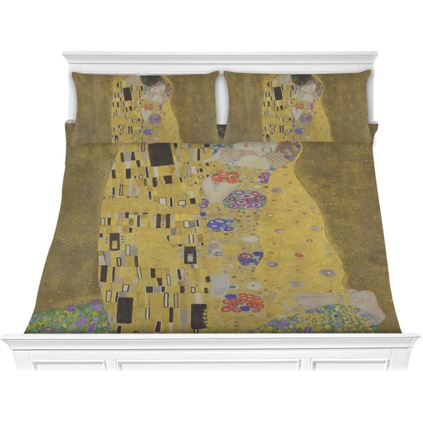 Custom The Kiss (Klimt) - Lovers Comforter Set - King