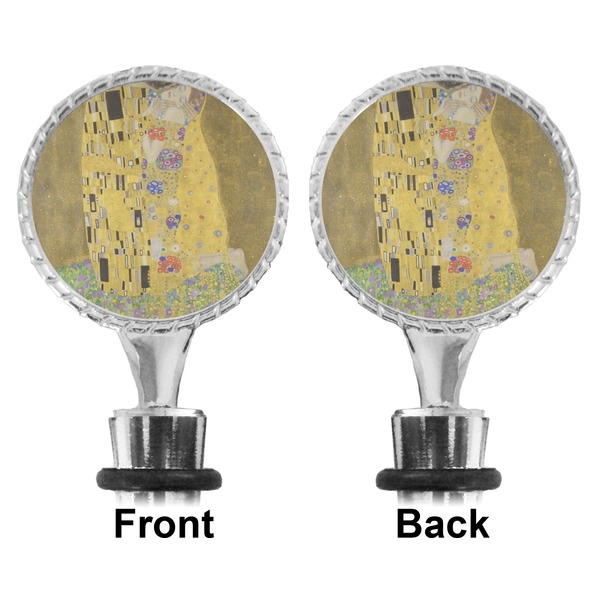 The Kiss - Lovers Bottle Stopper - Front and Back