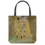 The Kiss (Klimt) - Lovers Canvas Tote Bag - Large - 18"x18"