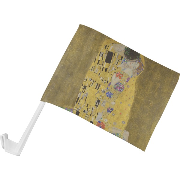 Custom The Kiss (Klimt) - Lovers Car Flag - Small