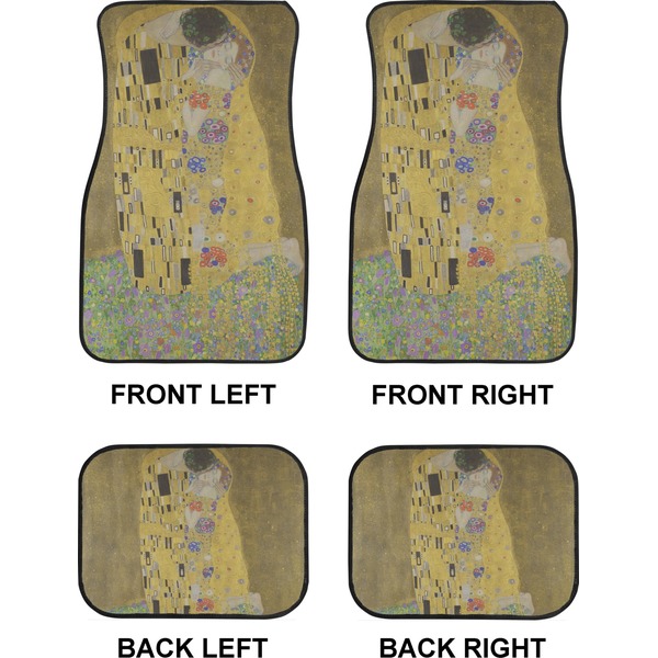 The Kiss - Lovers Car Floor Mats Set (2F + 2B)