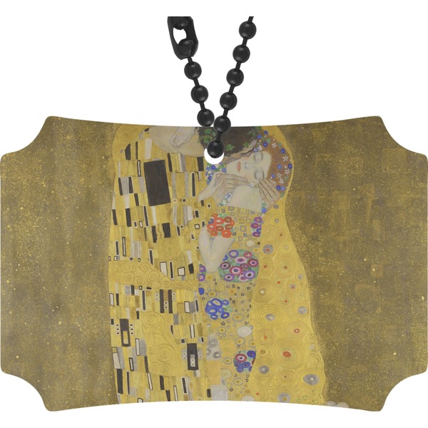 Custom The Kiss (Klimt) - Lovers Rear View Mirror Ornament
