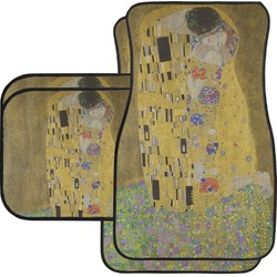 The Kiss (Klimt) - Lovers Car Floor Mats Set - 2 Front & 2 Back