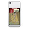 The Kiss (Klimt) - Lovers 2-in-1 Cell Phone Credit Card Holder & Screen Cleaner
