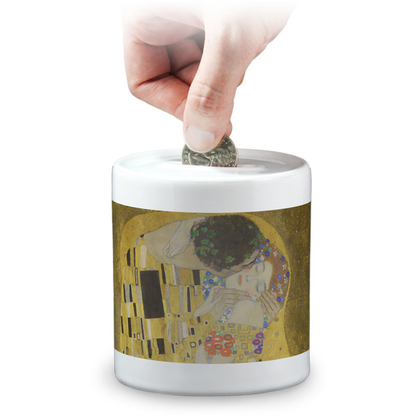 Custom The Kiss (Klimt) - Lovers Coin Bank