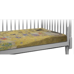 The Kiss (Klimt) - Lovers Crib Fitted Sheet