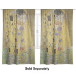 The Kiss (Klimt) - Lovers Curtain Panel - Custom Size