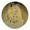 The Kiss (Klimt) - Lovers Microwave Safe Plastic Plate - Composite Polymer