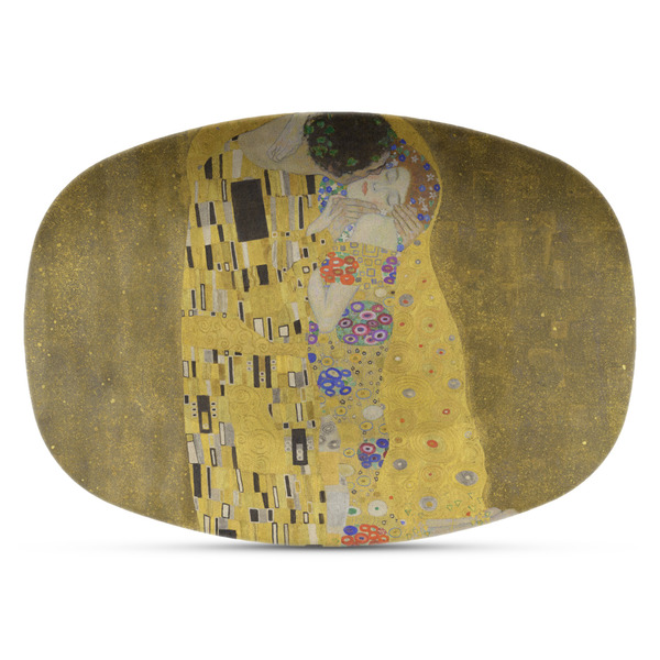 Custom The Kiss (Klimt) - Lovers Plastic Platter - Microwave & Oven Safe Composite Polymer