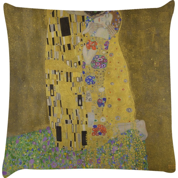 Custom The Kiss (Klimt) - Lovers Decorative Pillow Case