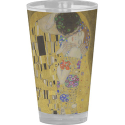 The Kiss (Klimt) - Lovers Pint Glass - Full Color