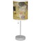 The Kiss (Klimt) - Lovers Lamp with Drum Shade